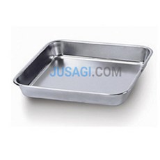 병원 간호사 뚜껑없는 사각 스텐 트레이 6/7/8절 처치실 간호사트레이, 옵션8: (7절 CY-1170) 250X200X40, 1개