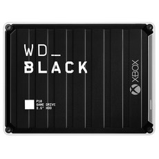 Xbox용 WD_BLACK 2TB P10 게임 드라이브 - 1개월 Xbox 게임 패스 휴대용 외장 하드 드라이브로 이동 중에도 Xbox 게임 라이브러리에 액세스 - WDBA6U0, Black with White Trim, 6TB, 2 Game Drive for Xbox, 상세참조, 6TB