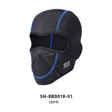 협각 아웃도어 스포츠 장비 라이딩 마스크 오토바이 내담 자외선 차단 두건 바람막이 방진 헤드커버, Sh-8Bd018-01, 평균 크기