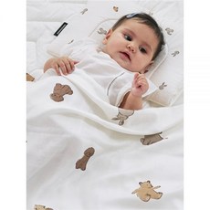 도노도노 아기 애착 뱀부 블랭킷L106X106 주주랜드, 베이비바니