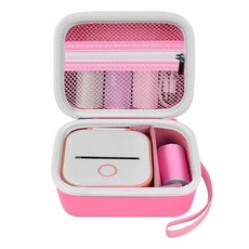 ANKHOH Memoking T02/Phomemo M02/ M02S/ M02 Pro/ Q30S/ Nelko PM230용 / Anycash/Ponek 미니 포켓 프린터용 라벨 메, 핑크