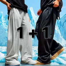 1+1 시온 쿨링 메쉬 사이드 핀턱 트레이닝 팬츠
