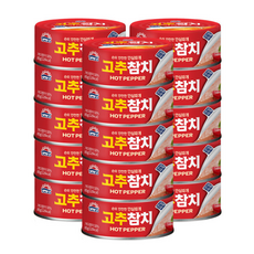 사조 고추참치 (안심따개), 15개, 85g