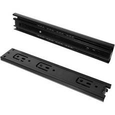 POPETPOP 볼 베어링이 포함된 풀 익스텐션 서랍 슬라이드 제조 서랍 레일 사이드 마운트형 캐비닛 화장대용 교체 부품