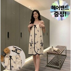 아르젠 여성 골프가운 라운딩 간편 탈의 샤워가운, 1개, 로즈 블랙