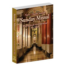 (영문도서)St. Joseph Sunday Missal Prayerbook and Hymnal for 2026 [Paperback] Catholic Boo... Paperback, Catholic Book Publishing, English, 9781958237939