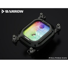 小白的生活工場*Barrow 開普勒系列LTHOA-04N AMD CPU水冷頭, 1個, A款接頭 黑色水冷頭