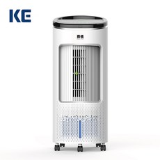 【嘉儀】大角度擺頭搖控定時水冷扇 KEC-9388(四段風量/水簾風乾/搖控功能/8小時定時/可拆濾網蓋), KEC-9388