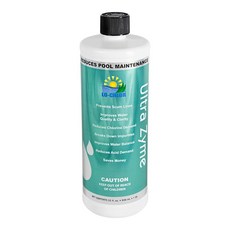 아마존평점4.5+ 미국출고 144915 Lo-Chlor Ultra Zyme 수영장 효소 트리트먼트 - 찌꺼기 라인 제거 및 염소 요구량 감소 물 투명도를 눈에 띄게 향상시키는