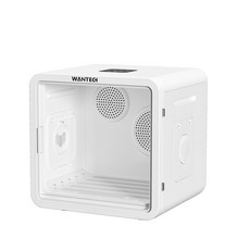 WANTECI 二代寵物烘乾機 85L大容量寵物吹風機, 白色, 1個, 二代雙風烘乾箱