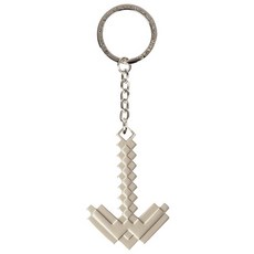 마인크래프트 메탈 곡괭이 열쇠고리