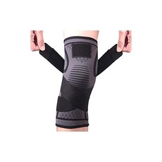 Iwamatu 물리치료사 추천 무릎 보호대 가압 벨트 포함 스포츠 등산 얇다 통기성 신축성 WELTAS M L XLM, 1개