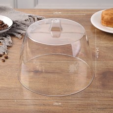 치즈 슬라이스 커터 파니니 투명보호덮개 슬라이스치즈 테트 드 브리슬라이스, 투명한 방패, 1개