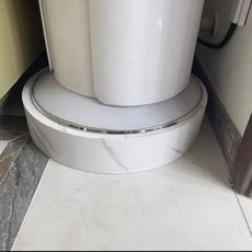 스탠드에어컨받침대 원형 키높이 선반 받침판 바닥 직경, K. 40cm 지름 15cm 이화 대리석