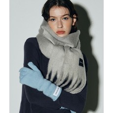닉앤니콜 PREMIUM BOLD SOFT MUFFLER 그레이