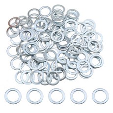 ZZHXSM 100피스 스케이트보드 스피드 워셔 트럭 차축 와셔 링 스케이트보드 슬립 와이어 와셔 8x11x12MM 플랫 와셔 피쉬플레이트 스케이트보드 및 롱보드에 적합, 1개