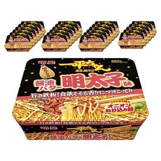 明星食品 一平夜店日式炒麵 醬油奶油明太子風味 127g, 24入