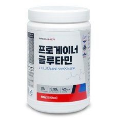 프로게이너 글루타민 근손실방지 아미노산, 600g, 1개