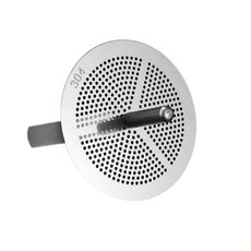 넓은 입구의 스테인리스 스틸 깔때기 (탈부착 가능한 필터 포함) - 향신료 요리용 기름 기름 유출 방지 주방 도구 필터 깔때기, 4