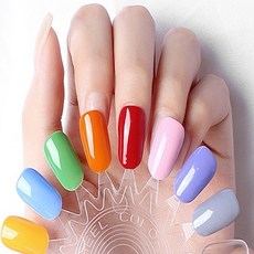 MND 네일차트 네일컬러차트, 투명