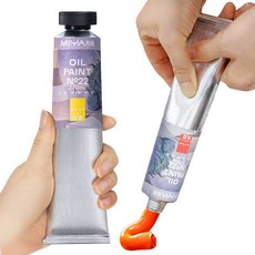 미야 유화물감 낱색 대용량 170ml 25색, 나폴리옐로우, 1색