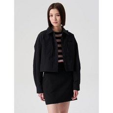 매장정품 에잇세컨즈 8SECONDS 화섬 후드 셔츠 블랙 (324364BY15) 324364BY15 207374