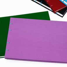 핸드메이드 크로키북 드로잉북 A4 36매, 바이올렛