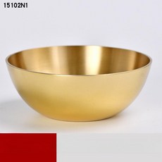 방짜 반상기 그릇 술잔 소주잔 세트 막걸리잔 유기 식기 면기 놋, 1개, 기본 구성품, 10cm 바닥 없는 그릇 15102 N1