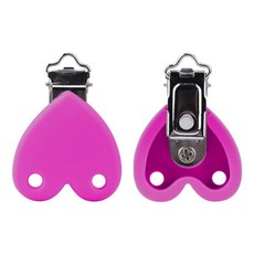 실리콘 클립 젖꼭지 체인 젖니가 선물 식품, 1개, 10. H-violet red