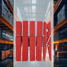 나무집게 특대 빨강 즉석사진 파티가랜드 벽꾸미기 메모홀더 메모걸이 소품걸이