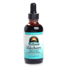 SOURCE NATURALS 接骨木莓萃取滴劑, 59.14ml, 1瓶