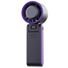 시미사 무선 휴대용선풍기 손선풍기 초경량 미니 선풍기 휴대용 쿨링팬 차량용 사무실 여행용 급속 냉각 에어컨, 그레이