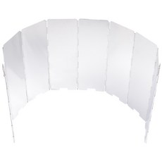 휴대용 캠핑 버너 바람막이 가림막, 1개