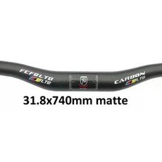 탄소 MTB 핸들바 자전거 무광택 로드 드롭바 라이저바 카본 핸들 손잡이 부품, 8 matte 740mm