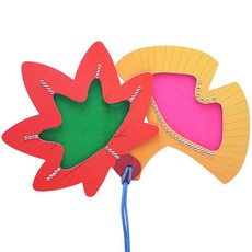 환경 교육 미술 활동 가을낙엽 색깔 돋보기 만들기 4인 만들기키트