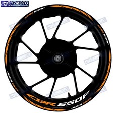 오토바이 앞뒤 휠 개조 스티커 허브 데칼 장식 반사, 1개, 6. CBR650F-023