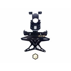 御前二輪 JSTC x Dragon tail 龍尾牌架 上移套件 DRG DRG2.0 機車精品, 曼巴,加購內土除