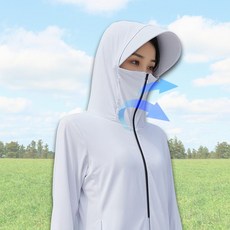 쿨링 자켓 햇빛 차단 여름 메쉬 점퍼 냉감 외투 등산 maj+573Gn