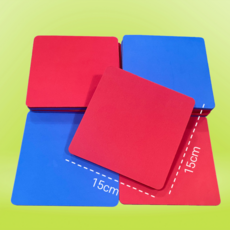 팀워크 향상 색깔 판 뒤집는 게임 폭신한 뒤집기 운동회 단합대회 야유회 사각딱지 워크샾, 1개