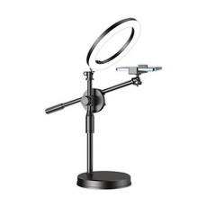 補光燈直播支架 俯拍/拍照 LED環形燈 桌面手機, 1個