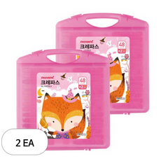 모니주 가방 크레파스 핑크, 48색, 2개