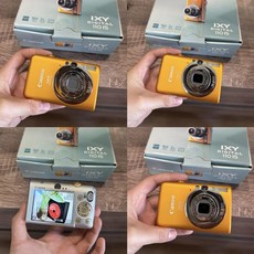 미니 디지털 카메라 홈 디카 포켓 클래식한 캠코더, IXUS 95 IS 오렌지 인위 동일 스타일 98일 본