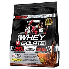 Six Star Nutrition 菁英系列乳清Plus Decadent巧克力, 1.81kg, 1個