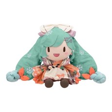 SEGA 初音未來雪未來2024 FuwaPetit超大毛絨玩偶 fufu (現貨正版 日本), fuwa petit EX毛絨玩偶,3個, 1個, 50cm