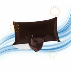LilySilk 릴리실크 바디 필로우 커버 19mm 실크 베개 모발 피부용 면 뒷면 포함 CI
