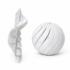 新款 Baseball Fidget Ball Toy 3D打印扭轉減壓桌面指尖球, 扭扭球排球, 1個