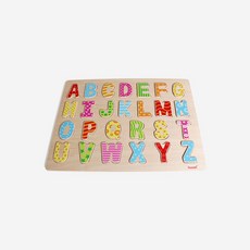 아이우드 유아 영어 알파벳 대문자 원목교구, 1개