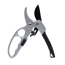 ZioBiz 棘輪園藝修枝剪 黑色, 1個