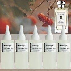 [아로마티끄] 블랙베리 앤 베이 프래그런스 오일(프랑스) 코스메틱등급 고급 호텔 카페 향료 디퓨저 니치 향수 베이스 캔들 퍼퓸 석고 방향제 스톤 리필 만들기 DI, 1개, 100ml