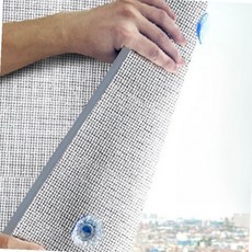 주방 거실 베란다 창가 자외선차단 빛조절 접착형 무타공 간편설치 롤업 조절 가능